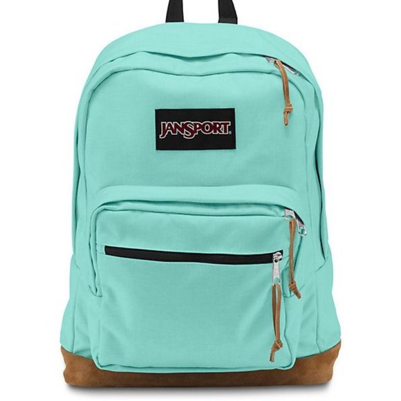 teal backpack jansport